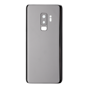 Back Cover With Camera Lens Compatible for Samsung Galaxy S9 Plus - Grey